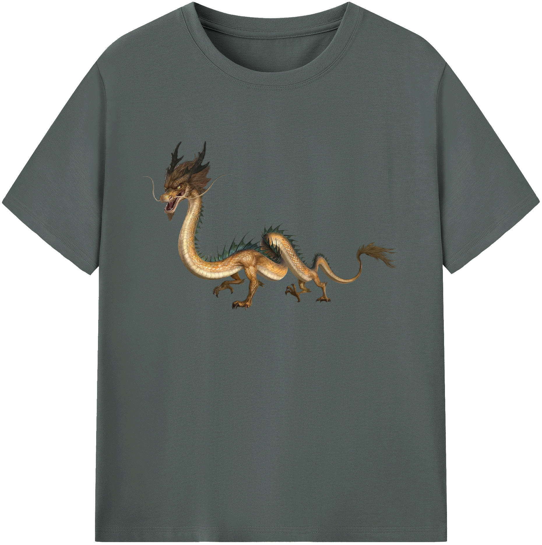（画像用） Ne Zha 2 ナタ 魔童の大暴れ 綿100％ メンズ半袖Tシャツ｜肌触りやわらか＆通気性